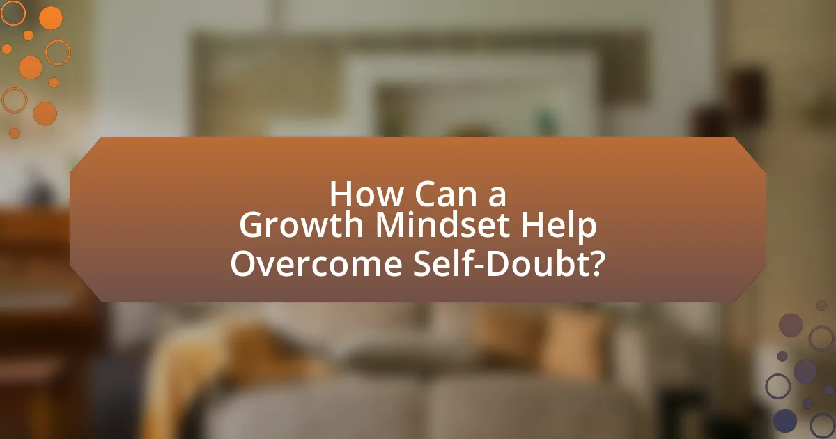 How Can a Growth Mindset Help Overcome Self-Doubt?
